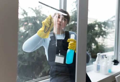 Nettoyage de vitres intérieures et extérieures à Crézancy